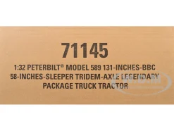 Peterbilt 589 Tridem-Axle Legendary Package Truck Tractor with 58