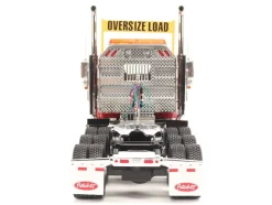 Peterbilt 589 Tridem-Axle Truck Tractor with Day Cab Legendary Red "Transport Series" 1/32 Diecast Model by Diecast Masters
