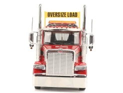 Peterbilt 589 Tridem-Axle Truck Tractor with Day Cab Legendary Red 