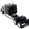 Peterbilt 589 Truck with 72 Inch Sleeper Black 1/87 (HO) Plastic Model Car by HO Logistics
