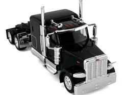 Peterbilt 589 Truck with 72 Inch Sleeper Black 1/87 (HO) Plastic Model Car by HO Logistics