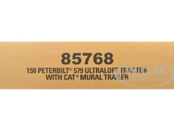 Peterbilt 579 UltraLoft Truck Tractor Black Metallic with 