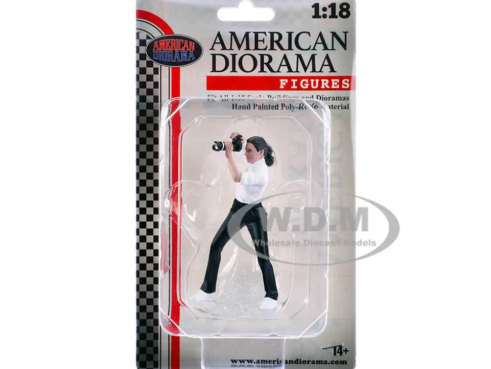 Photographers Figure #2 for 1/18 Scale Models by American Diorama