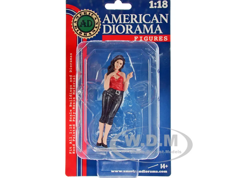 Pin-Up Girls Peggy Figure 1/18 Scale Models American Diorama 76344