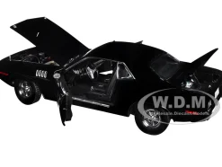 Plymouth Barracuda Black John Wick Chapter 4 2023 Movie 1/18 Diecast Model Car Highway 61 HWY-18045