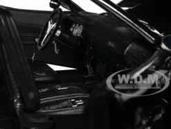 Plymouth Barracuda Black John Wick Chapter 4 2023 Movie 1/18 Diecast Model Car Highway 61 HWY-18045