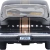 1965 Plymouth Barracuda Black with Gold Stripes 1/87 (HO) Scale Diecast Model Car by Oxford Diecast