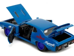 1972 Plymouth GTX #34 Blue with Graphics