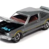1976 Plymouth Volare Road Runner Silver Cloud Metallic with Stripes OK Used Cars Series Limited Edition 18056 pieces Worldwide 1/64 Diecast Model Car Johnny Lightning JLMC028-JLSP197B