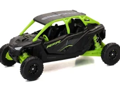 Polaris RZR Pro R UTV Black and Lime Green Diecast Model by New Ray