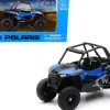 Polaris RZR XP Turbo DOHC Mini ATV Blue Black Diecast Model New Ray 07343