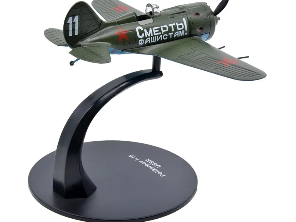 Polikarpov I-16 Fighter Plane USSR 1933 1/72 Diecast Model Warbirds WWII 27289-41
