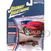 1987 Pontiac Firebird GTA "King of the Jungle" Red and Silver Metallic with Graphics "Muscle Cars USA" Series 1/64 Diecast Model Car by Johnny Lightning