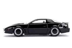 1982 Pontiac Firebird Trans Am Black KITT Knight Rider 1982 TV Series Hollywood Rides Series 1/32 Diecast Model Car Jada 99799
