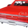 1966 Pontiac GTO Red 1/25 Diecast Model Car New Ray 71853 A