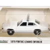 1976-77 Pontiac LeMans Enforcer White with Light Bar "Hot Pursuit - Hobby Exclusive" Series 1/64 Diecast Model Car by Greenlight