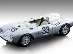 Porsche 550 A #33 Herrmann von Frankenberg 24 Hours Le Mans 1957 Mythos Series Limited Edition 95 pieces Worldwide 1/18 Model Car Tecnomodel TM18-141C