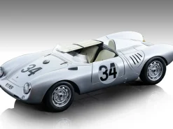 Porsche 550 A #34 Storez Crawford 24 Hours Le Mans 1957 Mythos Series Limited Edition 80 pieces Worldwide 1/18 Model Car Tecnomodel TM18-141B