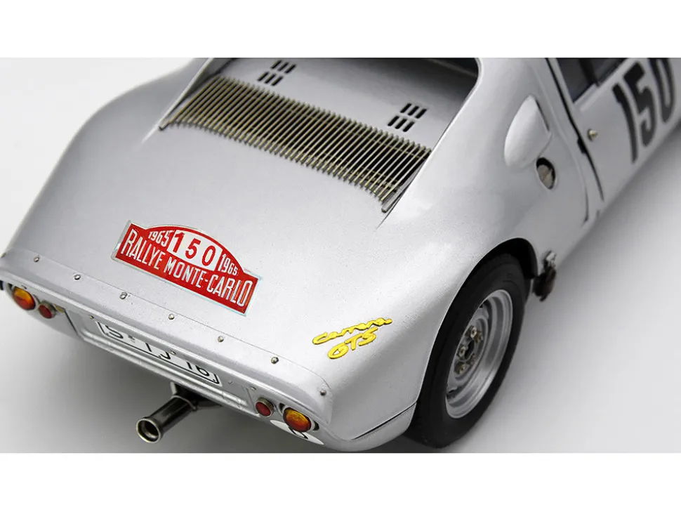 Porsche 904 Carrera GTS #150 Eugen Bohringer - Rolf Wutherich 2nd Place "Rallye Monte Carlo" (1965) Limited Edition to 1500 pieces Worldwide 1/18 Diecast Model Car by CMC