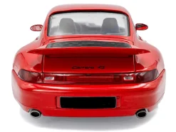 1997 Porsche 911 (993) Carrera RS Guards Red 1/18 Diecast Model Car by Solido