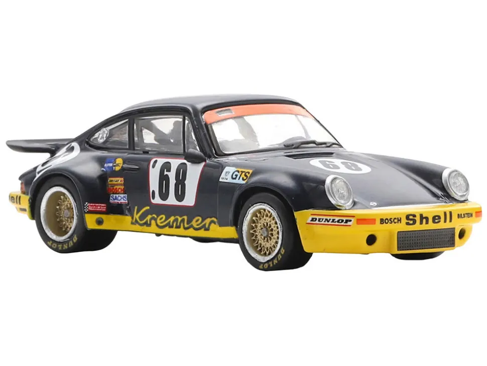 Porsche 911 Carrera RSR #68 Erwin Kremer - Hans Heyer - Paul Keller "Samson Kremer Racing" "24 Hours of Le Mans" (1974) 1/64 Model Car by Spark