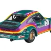1975 Porsche 911 Carrera RSR 3.0 #5 "Kremer Racing - Vaillant" Green with Stripes 1/64 Diecast Model Car by Paragon Models