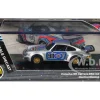 Porsche 911 Carrera RSR 3.0 "Martini Racing" Silver Metallic with Stripes 1/64 Diecast Model Car by Paragon Models