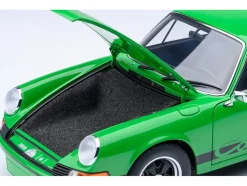 Porsche 911 Carrera 2.7 RS Viper Green with Black Stripes and Wheels 1/18 Model Car by Autoart