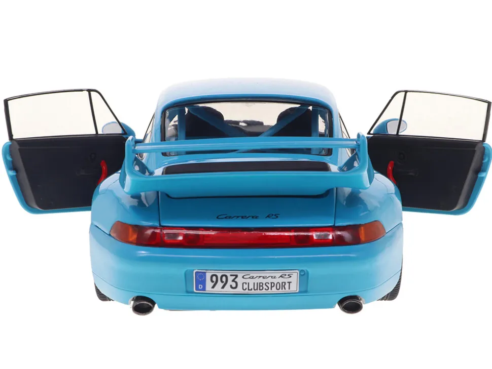 1997 Porsche 911 (993) Clubsport Riviera Blue 1/18 Diecast Model Car by Solido