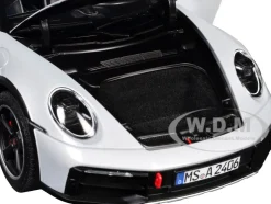 2023 Porsche 911 Dakar Ice Gray Metallic 1/18 Diecast Model Car by Norev