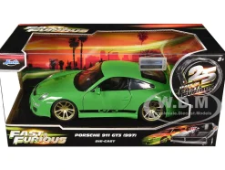 Porsche 911 GT3 (997) Green with Black Accents