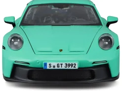 Porsche 911 GT3 Light Green 1/24 Diecast Model Car Bburago 21104grn