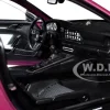 Porsche 911 GT3 RS Red Violet Metallic with White Stripes "Pink Slips" Series 1/18 Diecast Model Car by Jada