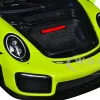 Porsche 911 991 2 GT2 RS Weissach Package Acid Green with Carbon Stripes 1/18 Model Car Autoart 78187