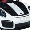 Porsche 911 991.2 GT2 RS Weissach Package White Carbon Stripes 1/18 Model Car Autoart 78171