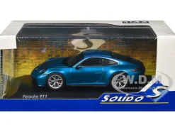 2023 Porsche 911 (992) GT3 Touring South Sea Blue Metallic 1/43 Diecast Model Car by Solido
