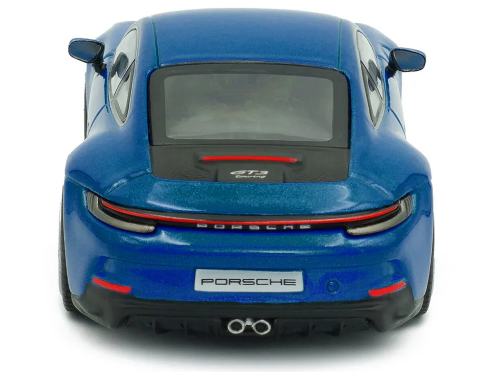 2023 Porsche 911 (992) GT3 Touring South Sea Blue Metallic 1/43 Diecast Model Car by Solido