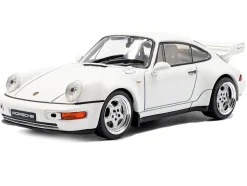 1994 Porsche 911 (964) RS 3.8 Grand Prix White 1/43 Diecast Model Car by Solido