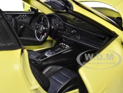 Porsche 911 Targa 4 GTS (992.2) Yellow with Black Top 