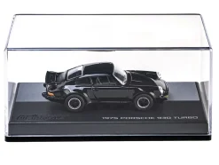 1975 Porsche 930 Turbo Black "Collection" Series 1/64 Diecast Model Car by Majorette
