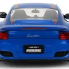 Porsche 911 Turbo (997) #9 Blue Metallic with Stripes "Hyper-Spec" Series 1/24 Diecast Model Car by Jada