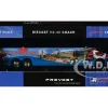 Prevost H3-45 Coach Bus "Great Canadian Coaches" Blue with Graphics Limited Edition 1/87 (HO) Diecast Model by Iconic Replicas