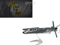 Q Glider Gray Metallic James Bond 007 "No Time To Die" (2021) Movie Diecast Model by Corgi