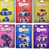 QubeCarz Series #1 Set of 6 pieces 1/64 Diecast Model Cars by Mini GT
