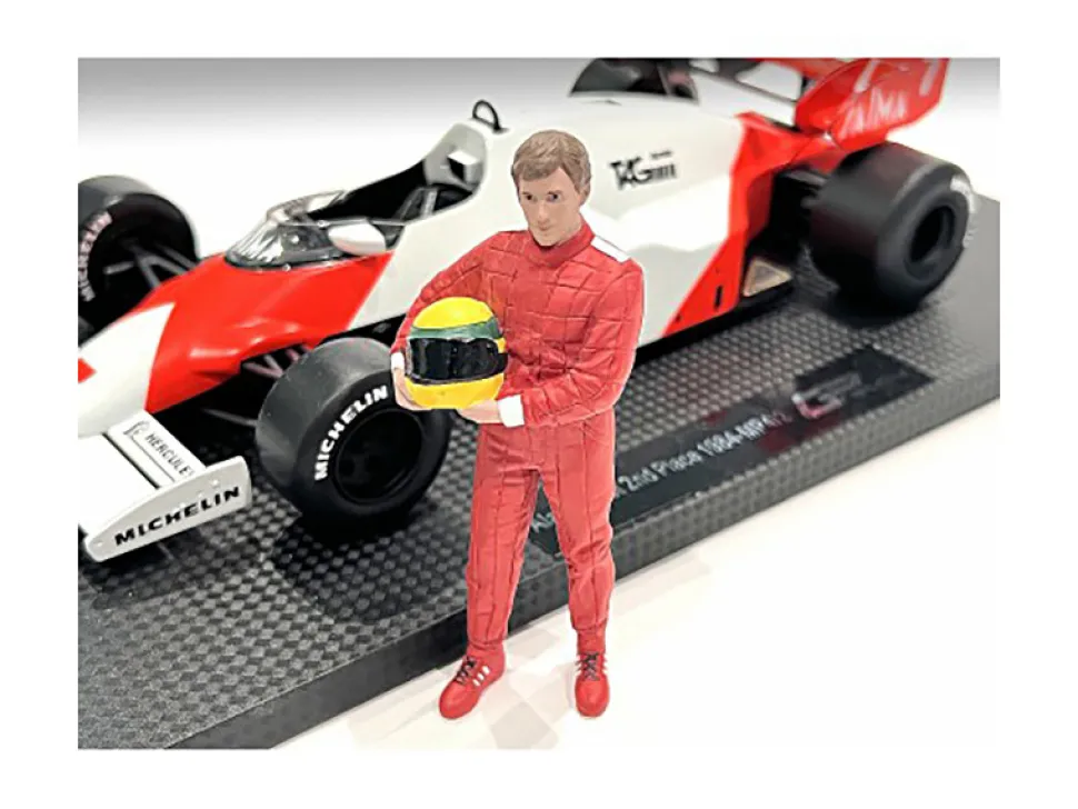 Racing Legends 80's Figures A and B Set of 2 for 1/18 Scale Models American Diorama 76353-76354