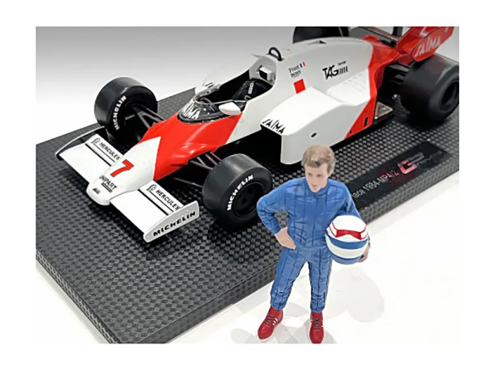 Racing Legends 80's Figures A and B Set of 2 for 1/18 Scale Models American Diorama 76353-76354