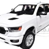 2019 RAM 1500 Laramie Crew Cab Pickup Truck White "Timeless Legends" Series 1/24 Diecast Model Car by Motormax