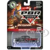 2021 Ram 1500 Limited Pickup Truck "PBR (Professional Bull Riders)" Gray Metallic with Graphics "Big Country Collectibles" 2025 Series 1/64 Diecast Model Car by Auto World