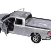 2019 RAM 1500 Pickup Truck Silver Metallic "NEX Models" Series 1/27 Diecast Model Car by Welly