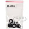 Rear Hypoid Wheelset Chrome 1/87 (HO) Plastic Model by Promotex